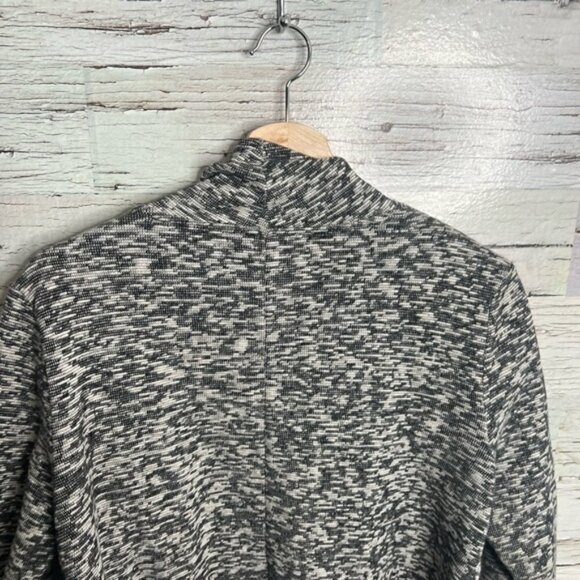 Club Monaco gray black cardigan sweater size  medium - Picture 7 of 9